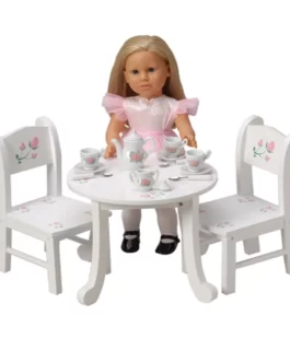 Doll Table & Chair and Tea Set